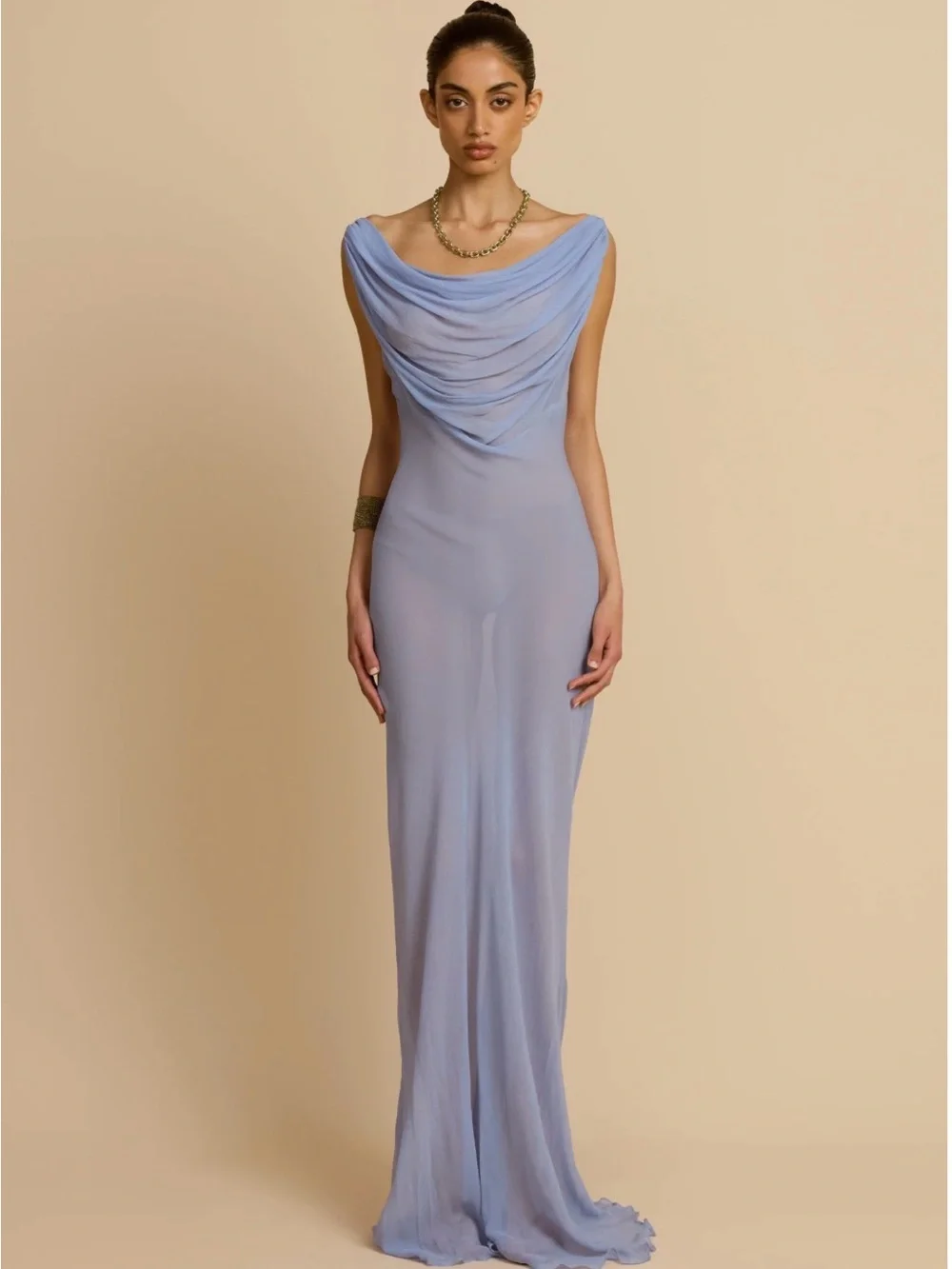 Arcina Ori - Jordana Dress in Sky Blue - Picture 1 of 5